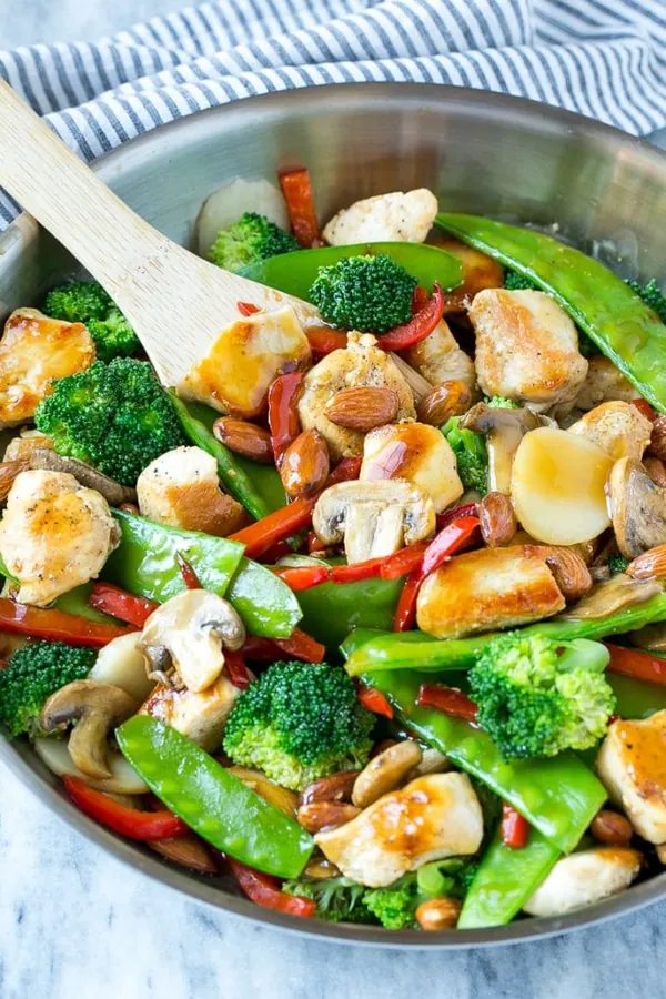 Chicken Almond Ding
