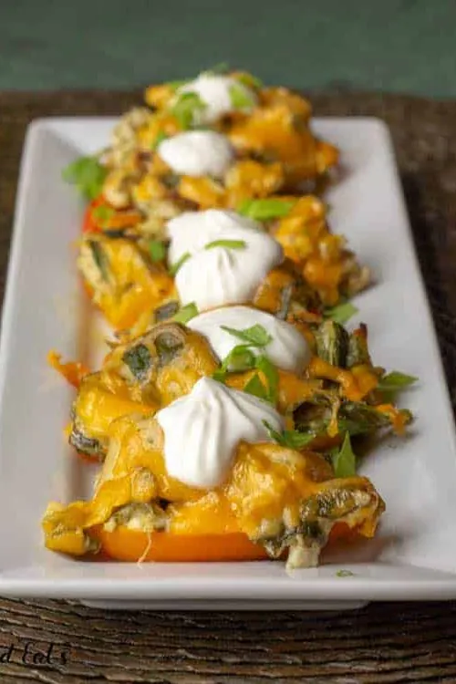 Chicken Stuffed Peppers
