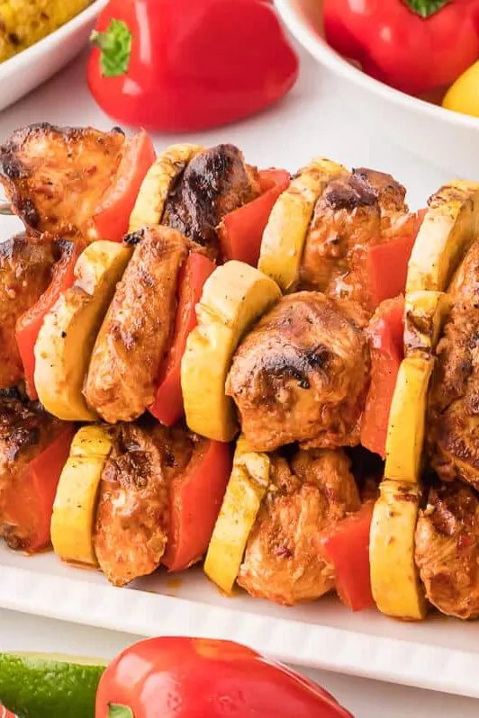 Chipotle Chicken Skewers
