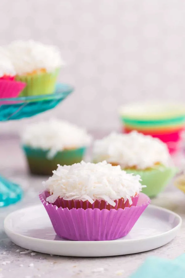 Gluten Free Coconut Cupcakes