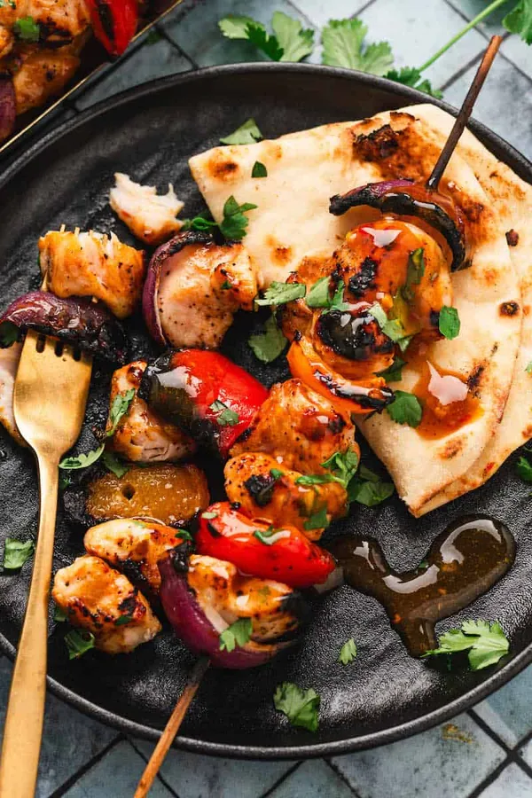 Grilled Chicken Kabobs