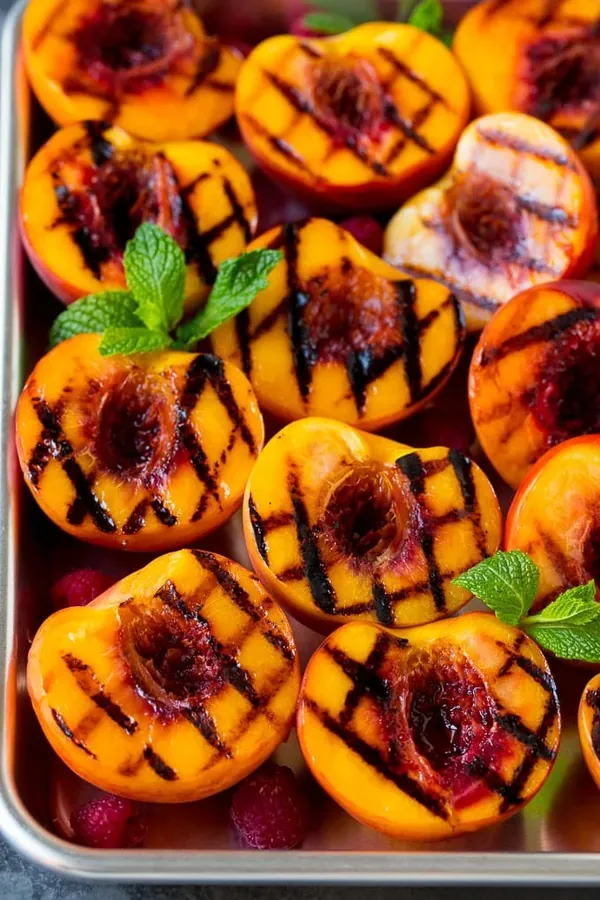 Grilled Peaches