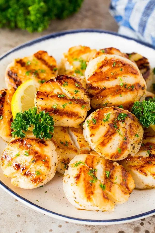 Grilled Scallops