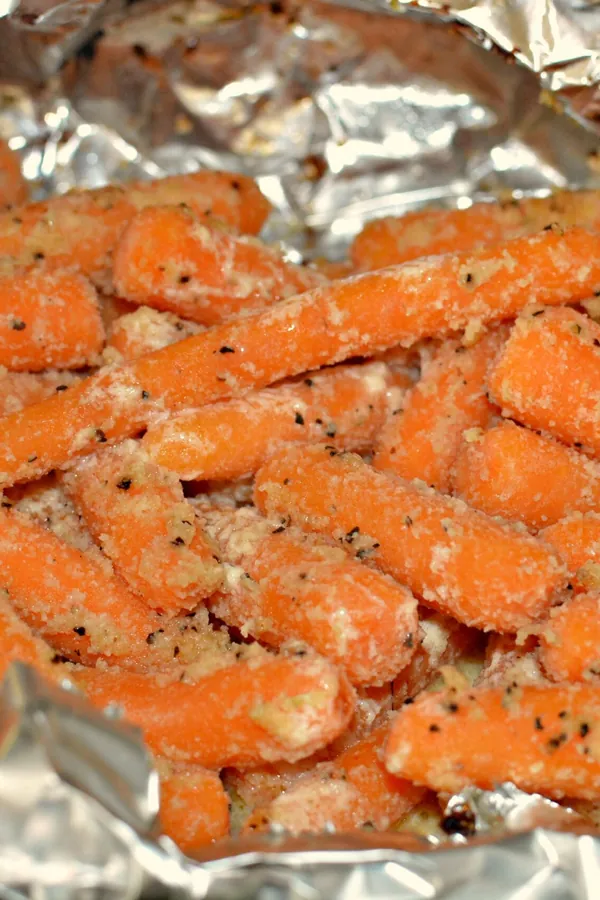 Grilled Seasoned Carrots