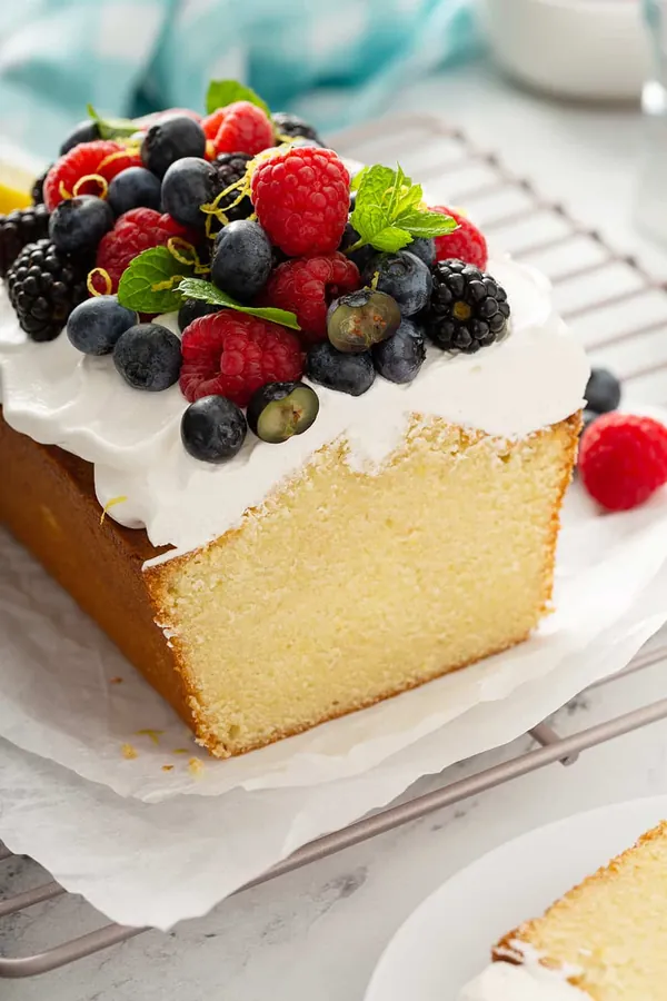 Lemon Whipping Cream Cake