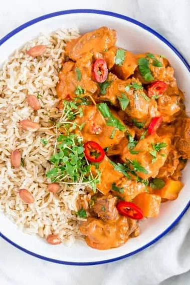 Slow Cooker African Peanut Stew
