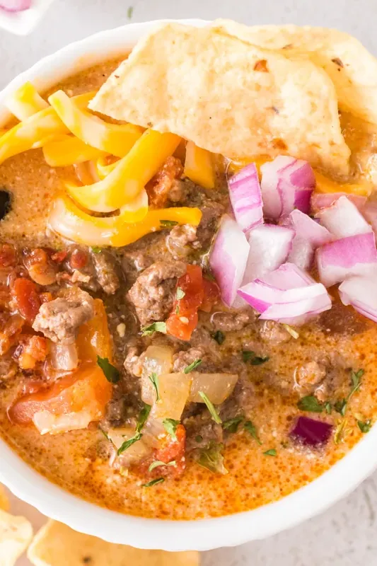 Slow Cooker Creamy Taco Soup