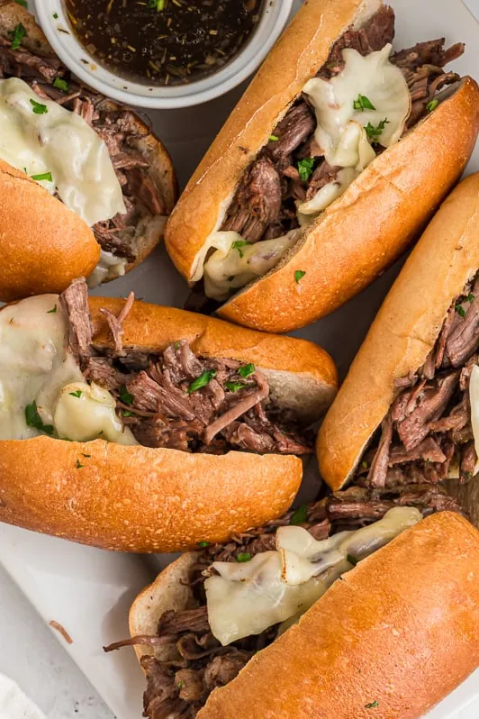 Slow Cooker French Dip Sandwich Recipe