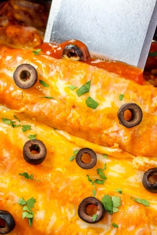 Slow Cooker Lazy Enchiladas