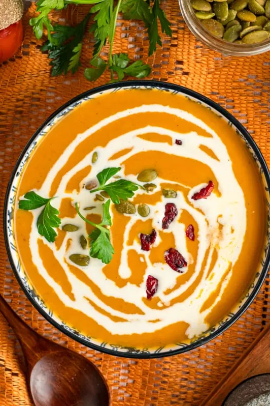 Slow Cooker Pumpkin Soup