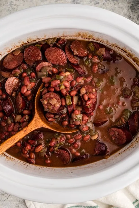 Slow Cooker Red Beans and Rice