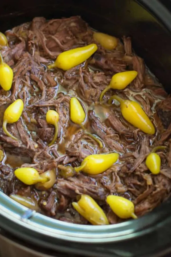 Slow Cooker Spicy Mississippi Pot Roast