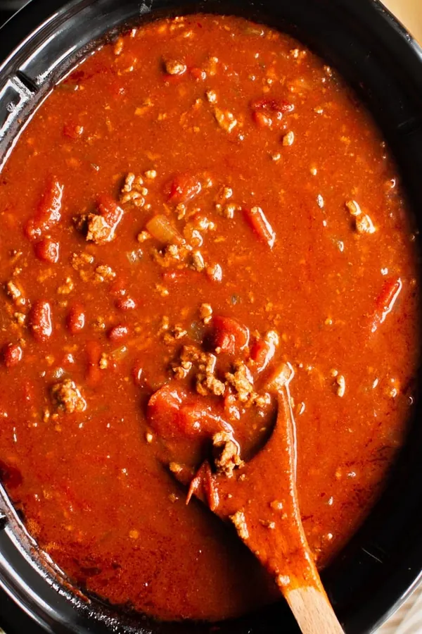 Slow Cooker V8 Chili