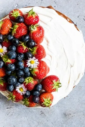 Strawberry Blueberry Cake