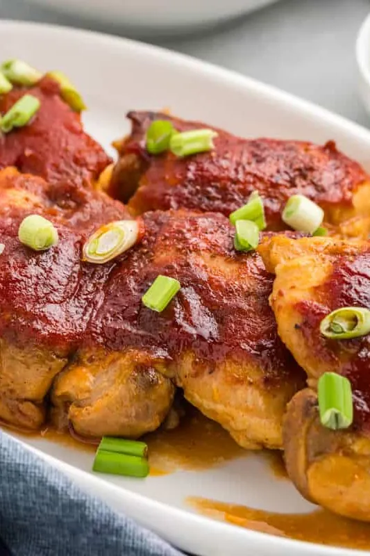 Sweet and Sour Chicken Thighs