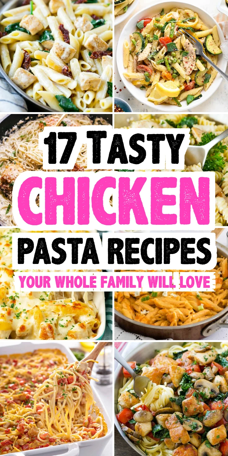 CHICKEN PASTA RECIPES