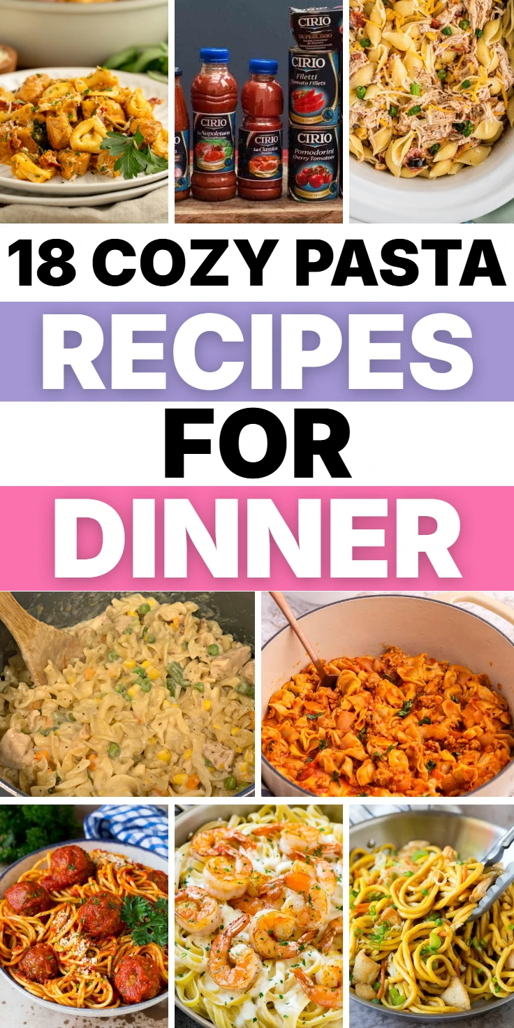 PASTA RECIPES FOR DINNER