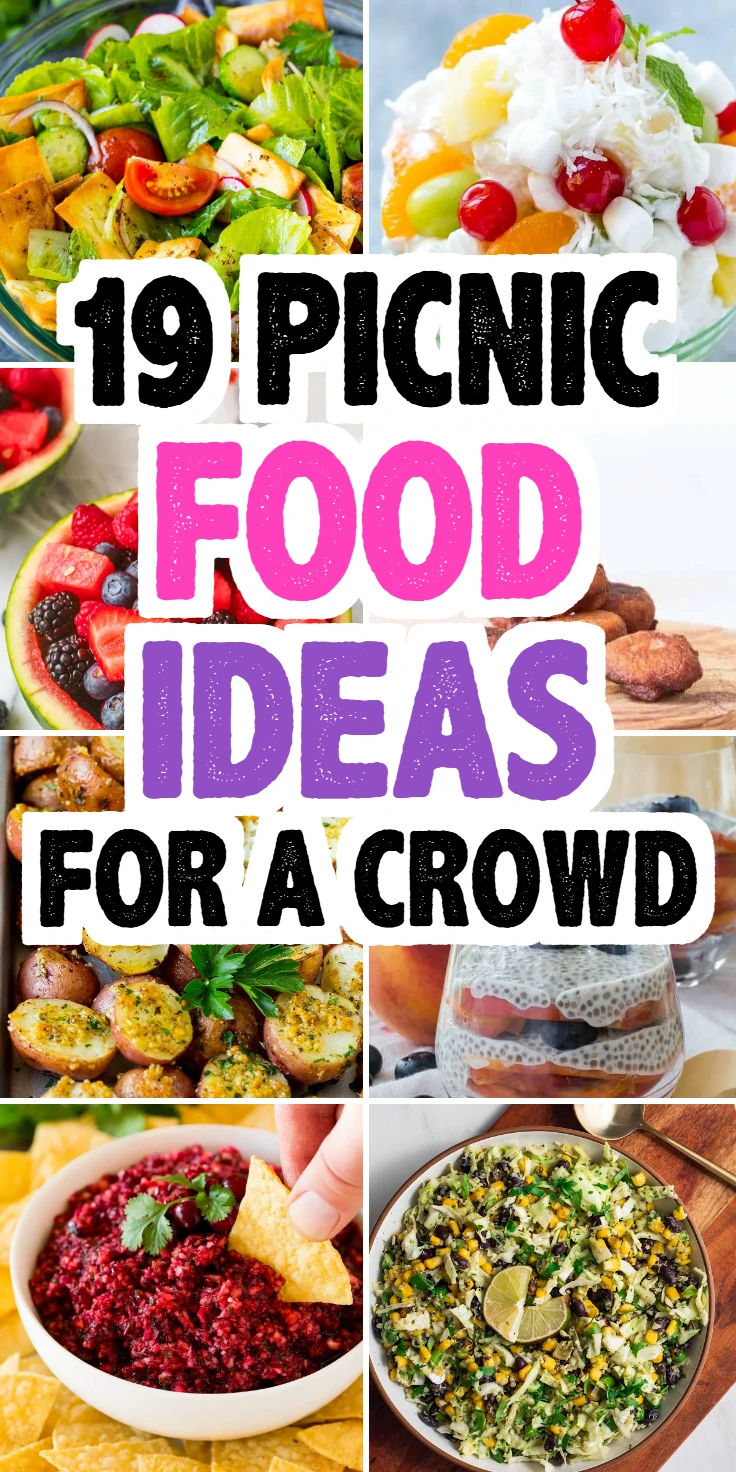 Picnic Food Ideas For A Crowd