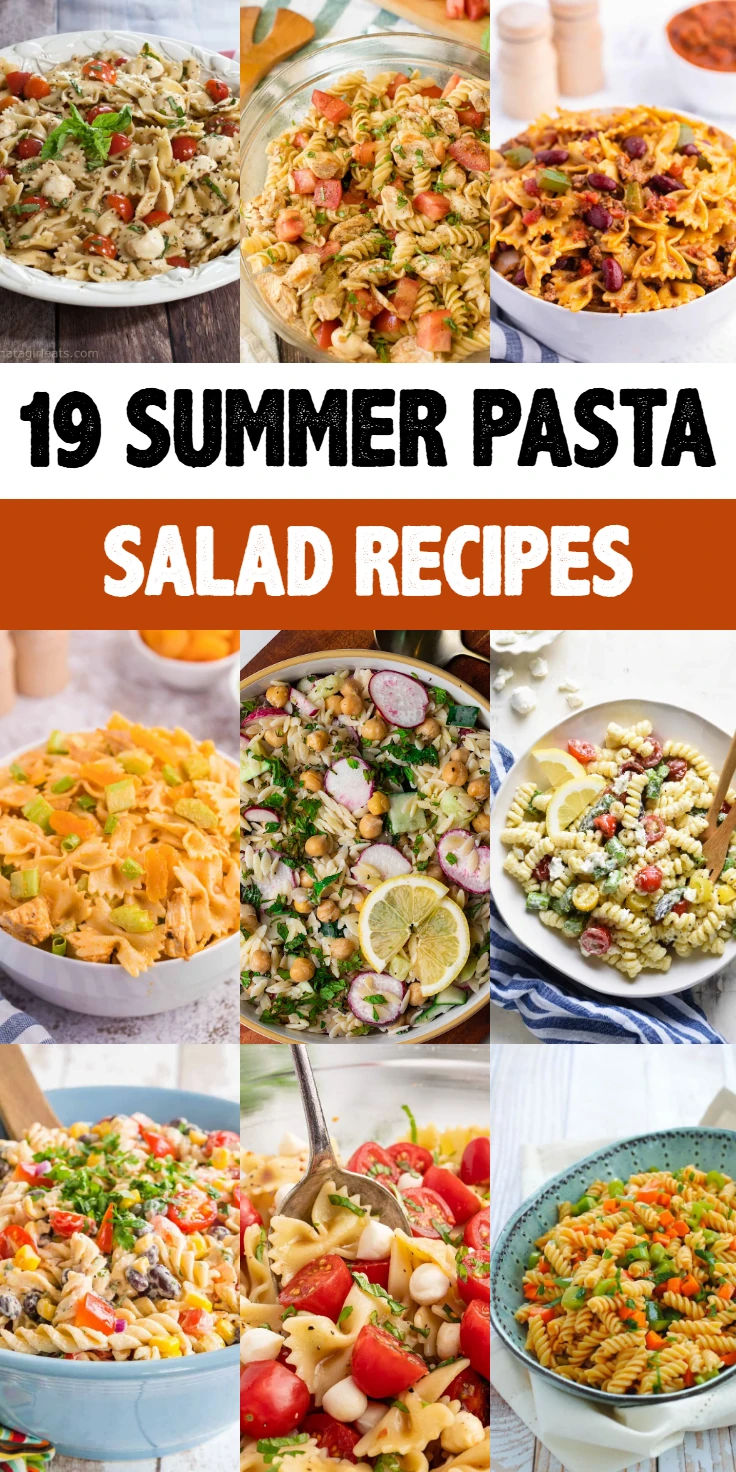 SUMMER PASTA SALAD RECIPES