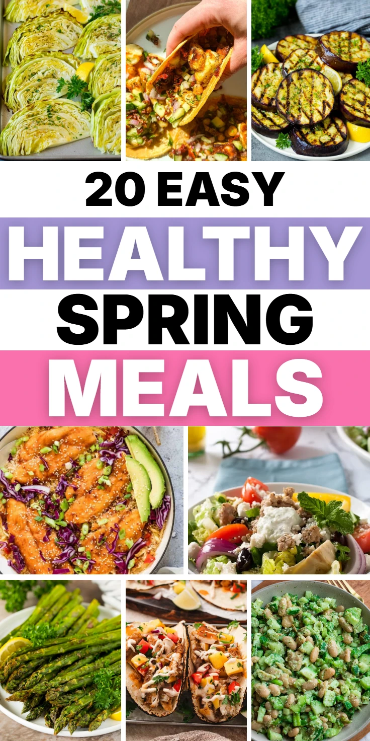 healthy spring meals