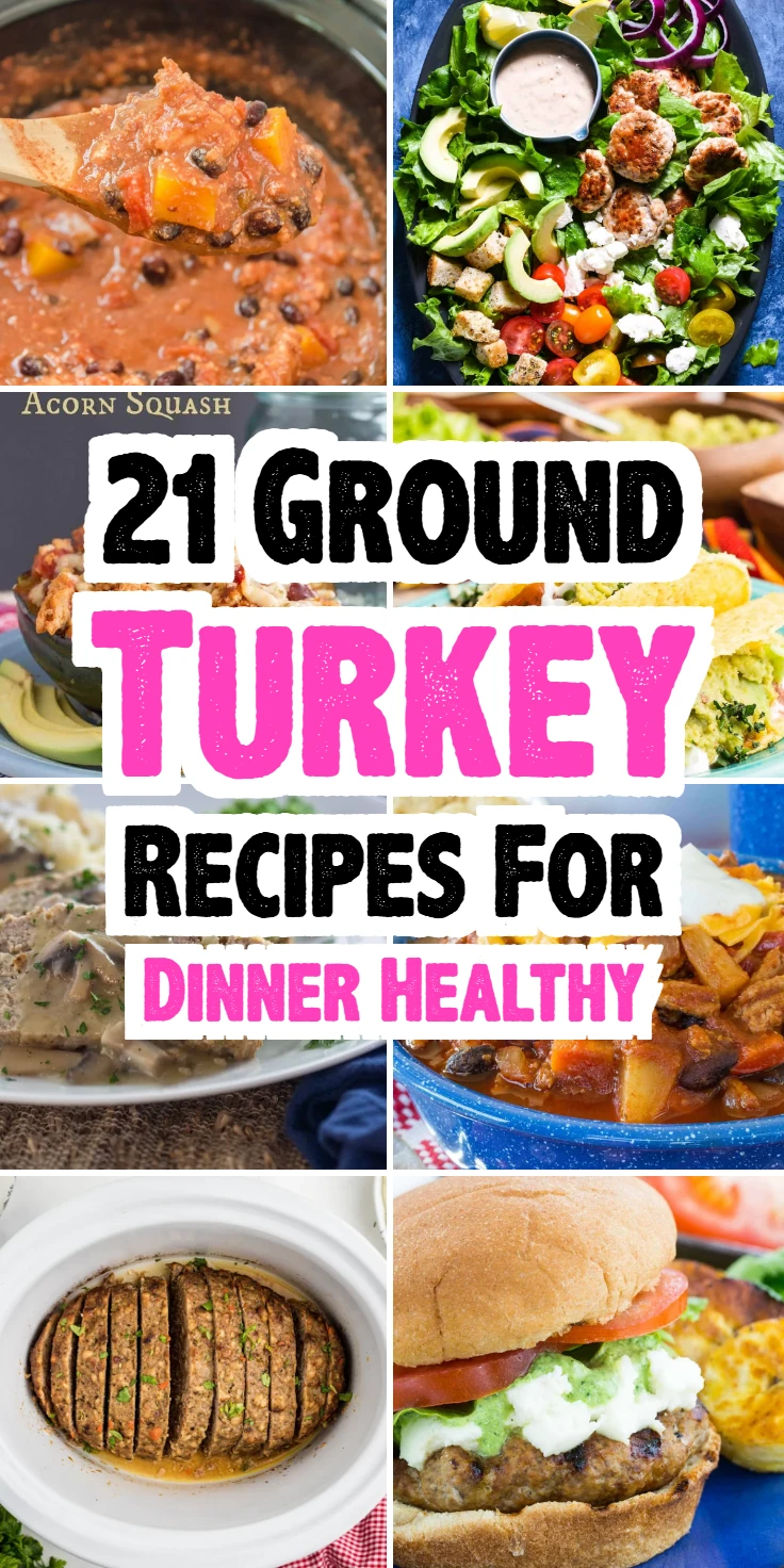 Ground Turkey Recipes For Dinner Healthy