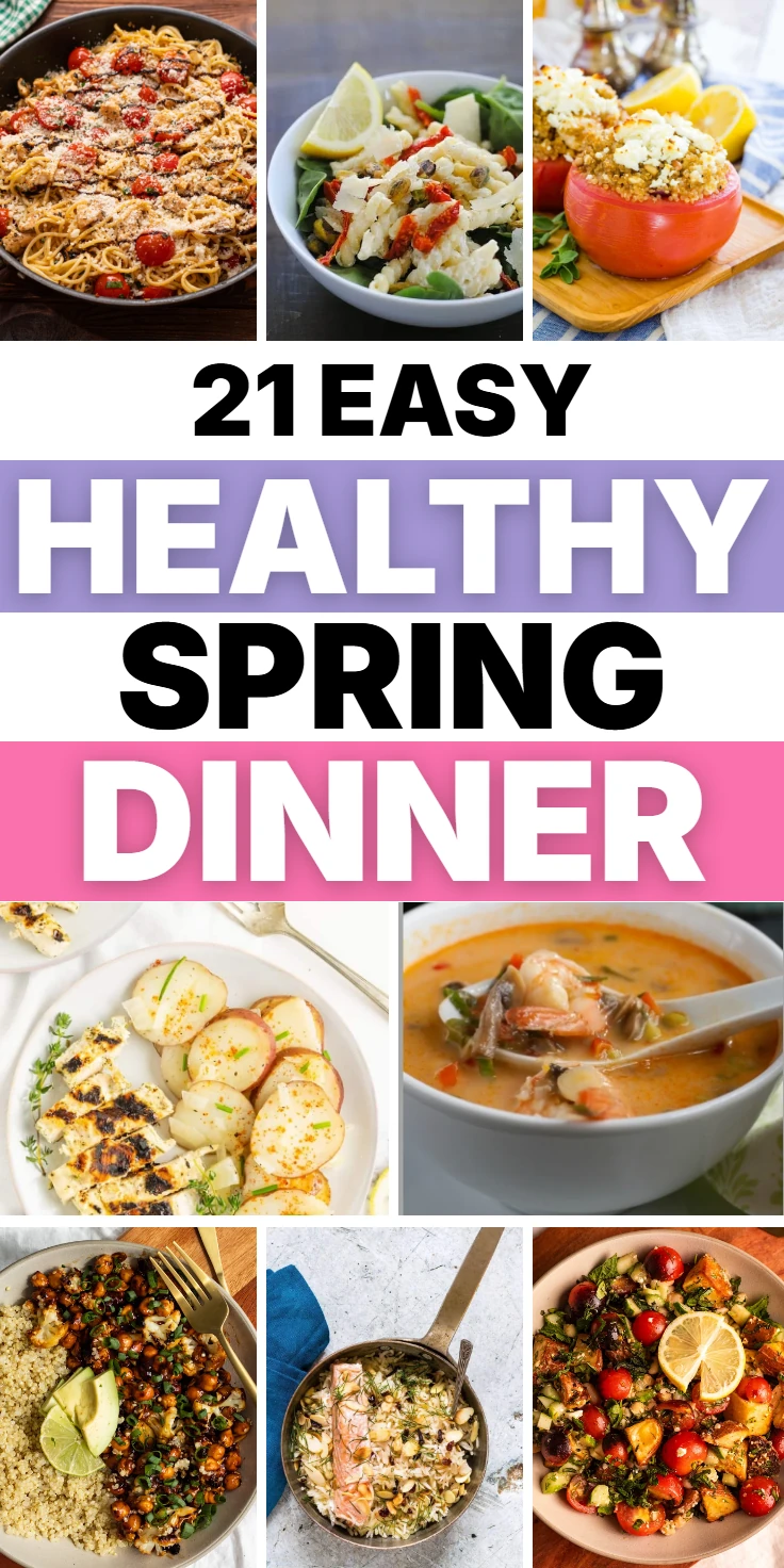 Healthy Spring Dinner Recipes