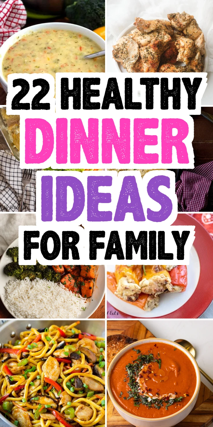 Healthy Dinner Ideas For Family