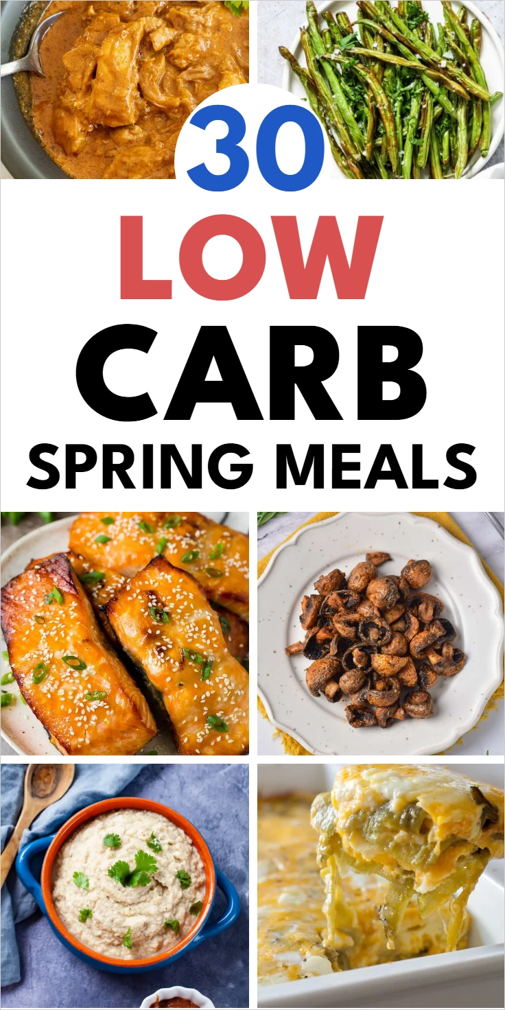 low carb spring meals