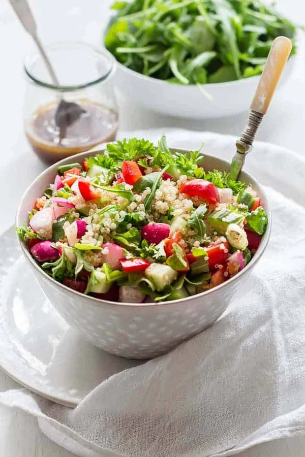 A Summer Herbed Quinoa Salad