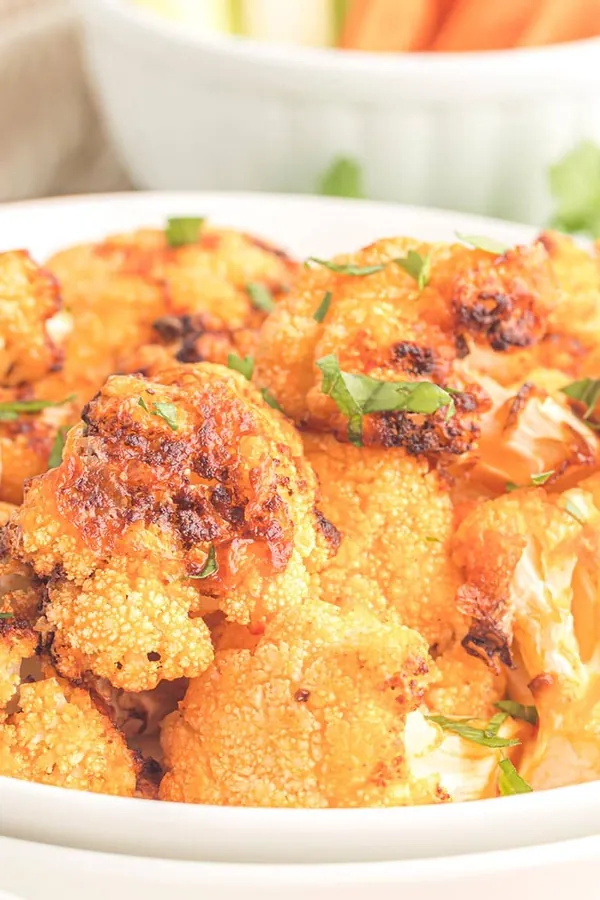 Air Fryer Buffalo Cauliflower