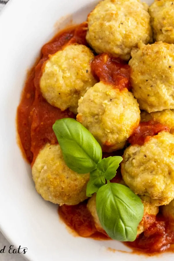 Air Fryer Chicken Meatballs