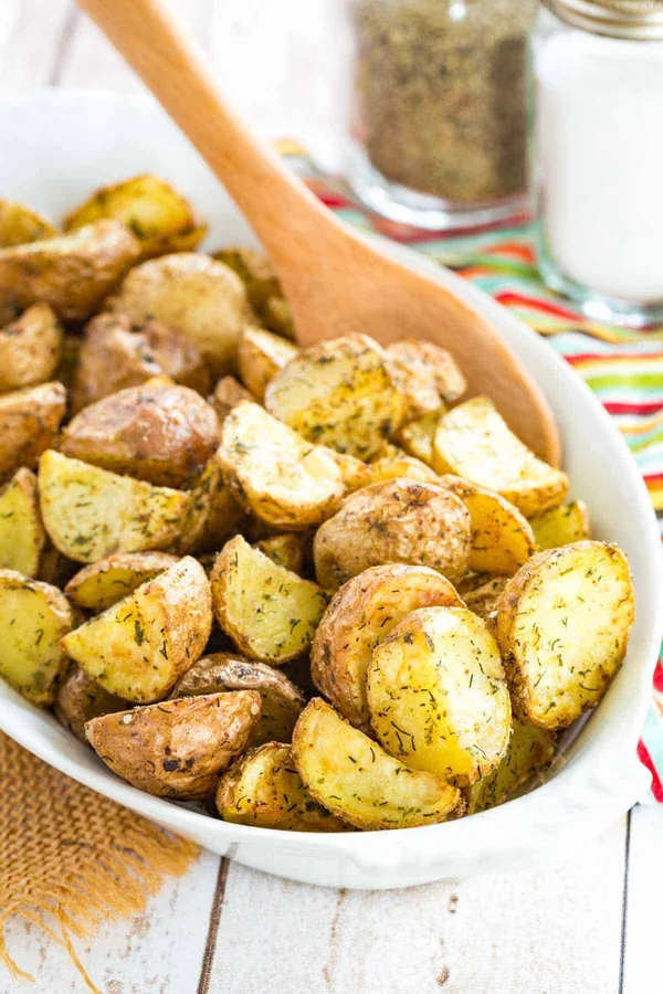 Air Fryer Ranch Potatoes