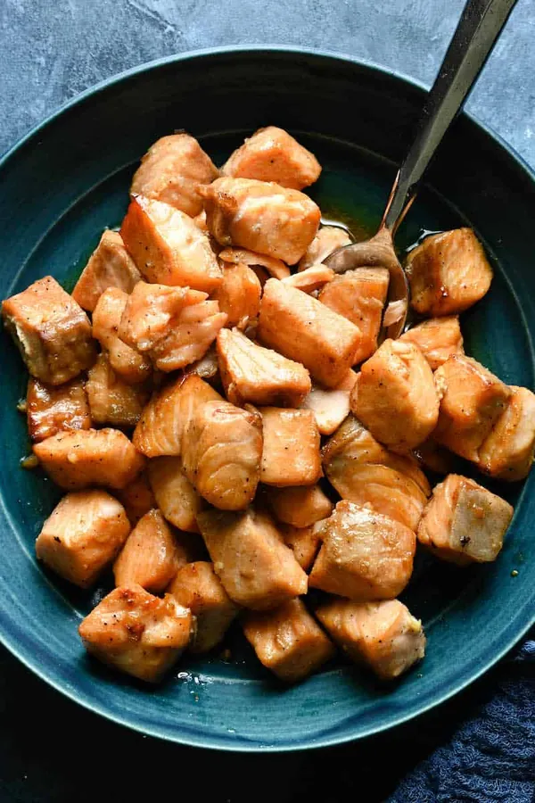 Air Fryer Salmon Bites Recipe