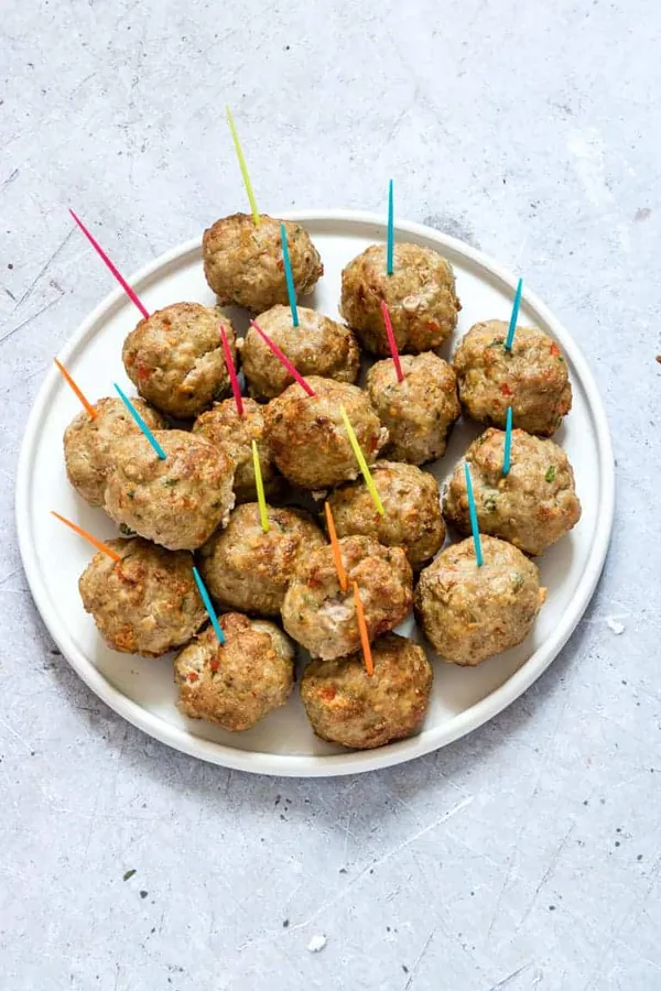 Air Fryer Turkey Meatballs