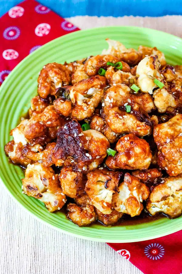 Baked Sesame Cauliflower Wings