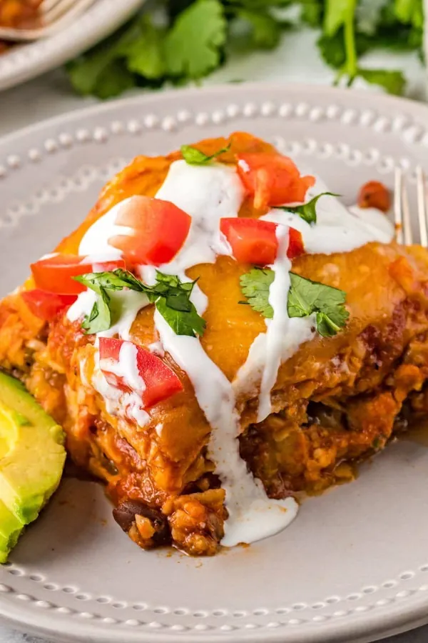 Beef Enchilada Casserole