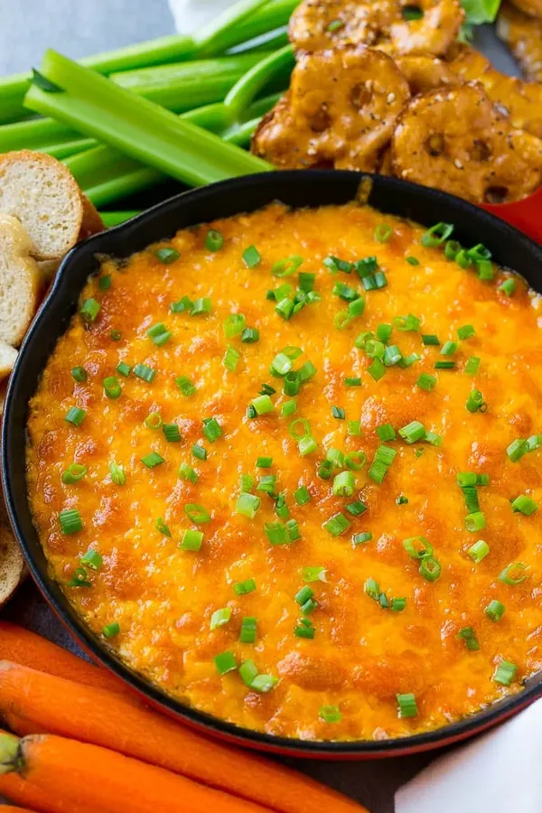 Buffalo Ranch Chicken Dip
