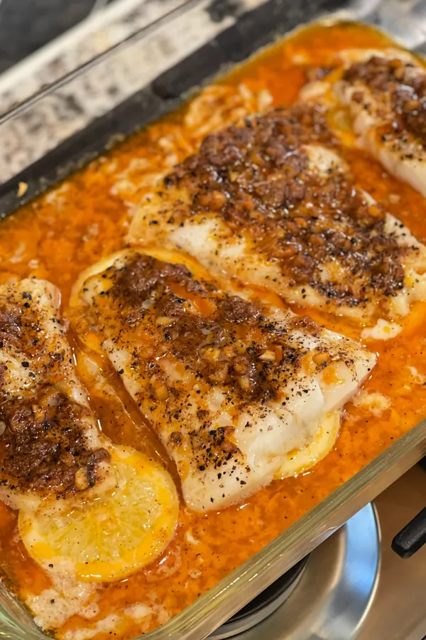 Cajun Baked Cod