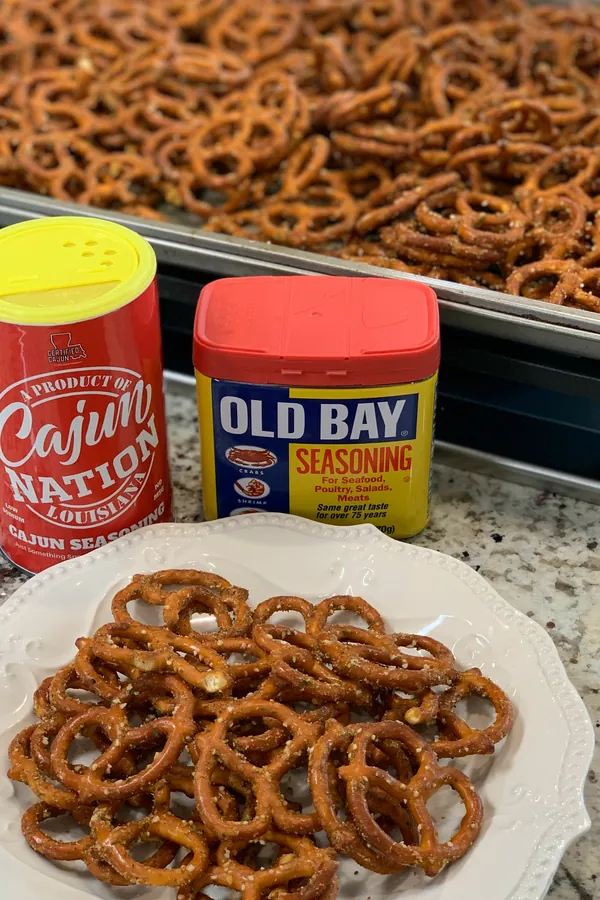 Cajun Seasoned Pretzels