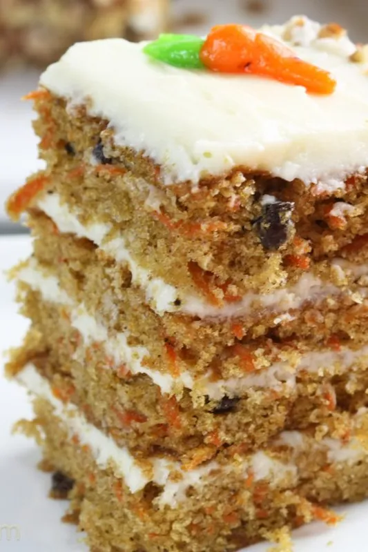 Carrot Cake with Cream Cheese Frosting