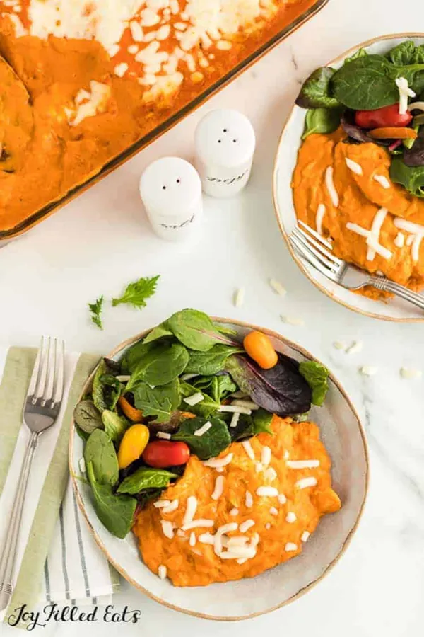 Chicken & Spaghetti Squash Casserole