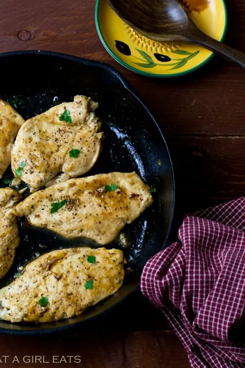 Cider Glazed Chicken Breasts