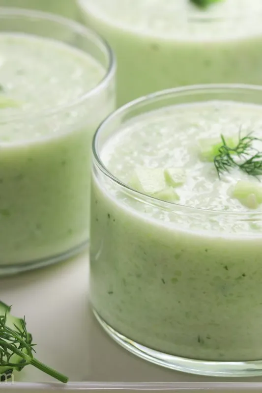 Cold Cucumber Soup