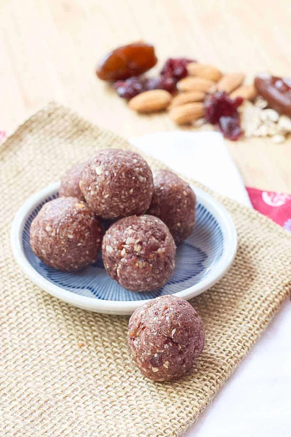 Cranberry Almond Energy Balls