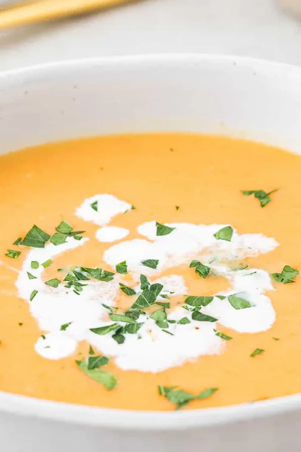 Cream of Carrot Soup