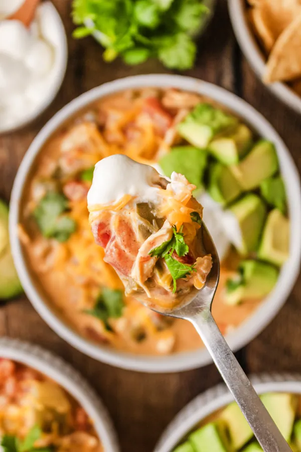Creamy Chicken Fajita Soup Recipe