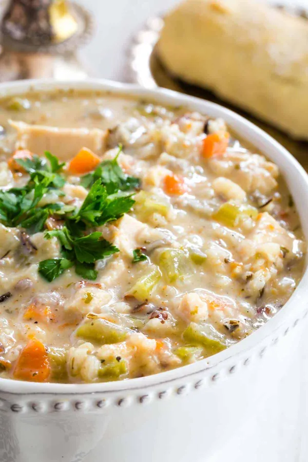 Creamy Chicken Wild Rice Soup