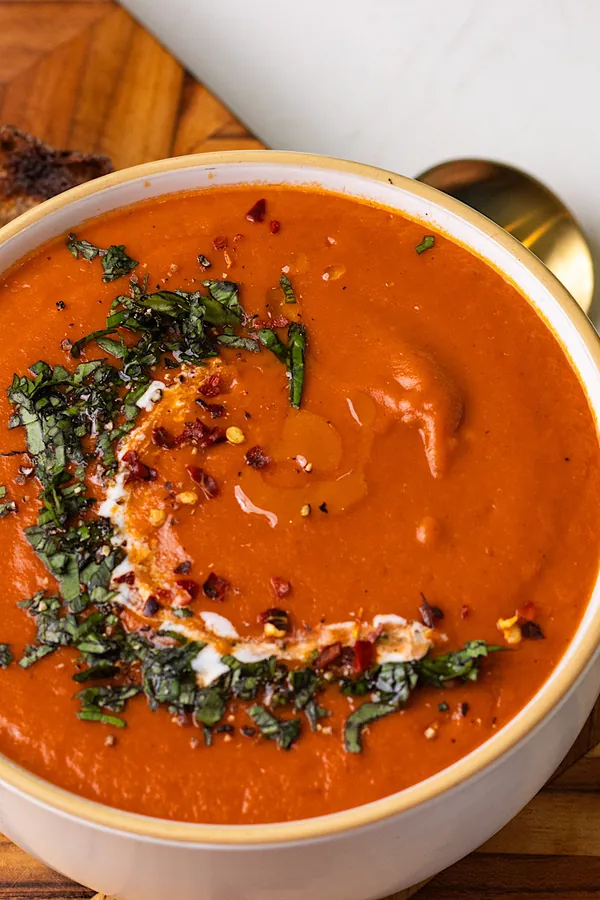 Creamy Miso Butter Tomato Soup