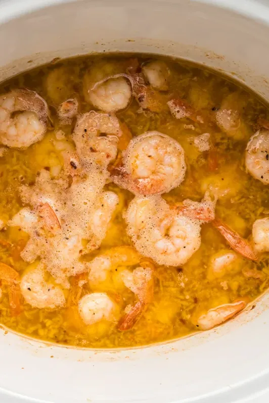 Crockpot Shrimp Scampi