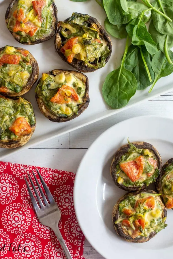 Dairy Free Stuffed Mushrooms